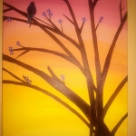 Sunset bird