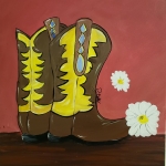 Boots and Flowers