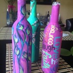 wine bottles