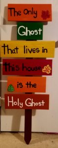 Holy Ghost Sign Post